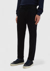 Lacivert Düz Dokuma Regular Fit Casual %100 Pamuk Pantolon