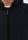 Lacivert Regular Fit Kapüşonlu Casual Dokuma Spor Yelek