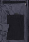 Lacivert Regular Fit Dik Yaka Casual Dokuma Spor Yelek