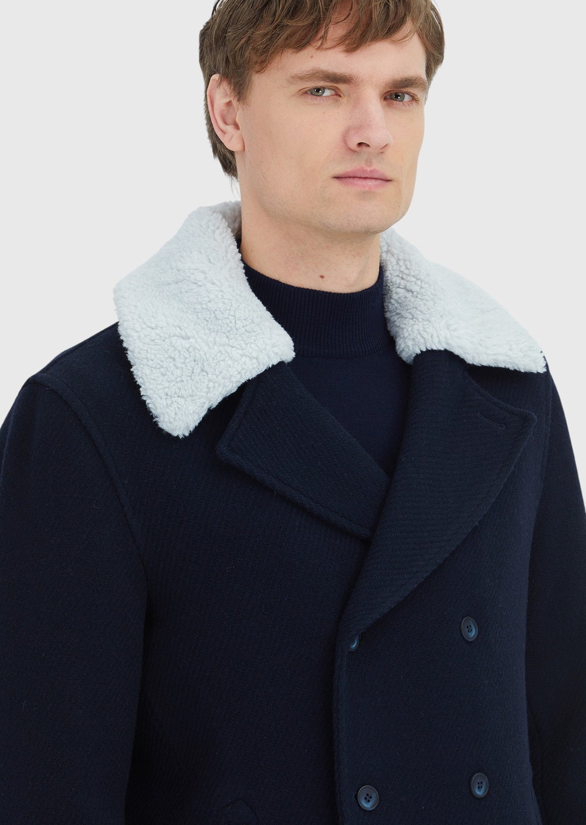 Lacivert Regular Fit Casual Dokuma Kaban
