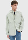 Kum Regular Fit Kapüşonlu Casual Dokuma Mont