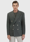 Haki Düz Slim Fit Ceket