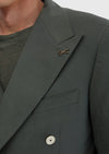 Haki Düz Slim Fit Ceket