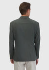 Haki Düz Slim Fit Ceket
