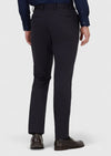 Lacivert Düz Örme Jogging Fit Casual Pantolon