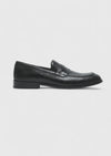 Siyah Deri Casual Loafer