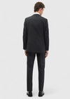 Antrasit Çizgili Thin&taller Slim Fit %100 Yün Takım Elbise