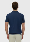 İndigo Jakarlı Polo Yaka %100 Pamuk T-Shirt
