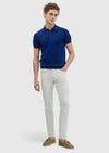 Saks Polo Yaka %100 Pamuk Triko