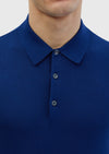 Saks Polo Yaka %100 Pamuk Triko