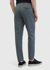 Haki Çizgili Dokuma Jogging Fit Casual Pantolon