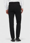 Siyah Düz Örme Jogging Fit Casual Pantolon