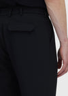 Siyah Düz Dokuma Jogging Fit Casual Pantolon