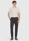 Koyu Gri Düz Dokuma Jogging Fit Casual Pantolon