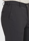 Koyu Gri Düz Dokuma Jogging Fit Casual Pantolon