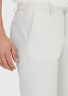 Açık Gri Düz Dokuma Jogging Fit Casual Pantolon