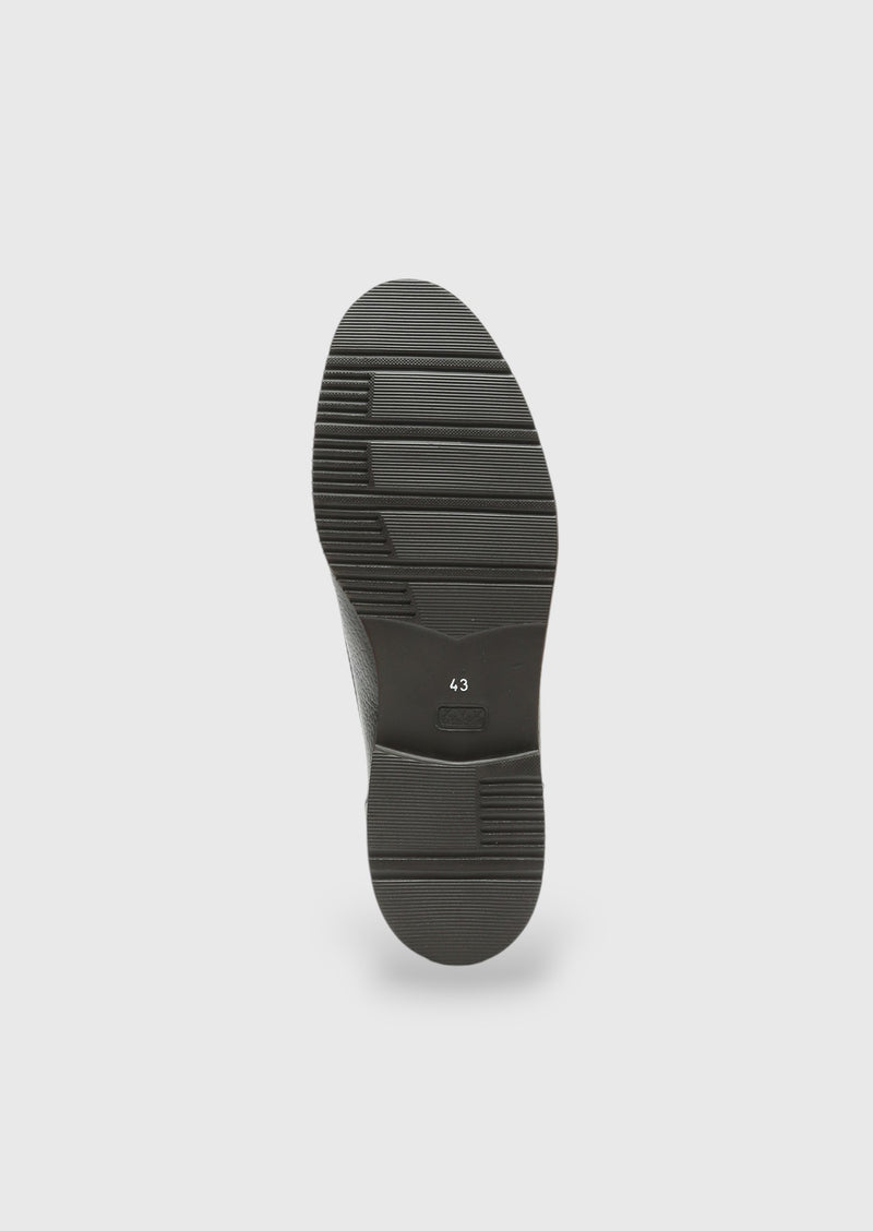 Kahverengi Deri Casual Loafer