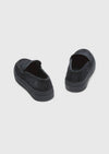Lacivert Süet Casual Loafer
