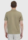 Vizon Jakarlı Polo Yaka %100 Pamuk T-Shirt