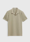 Vizon Jakarlı Polo Yaka %100 Pamuk T-Shirt