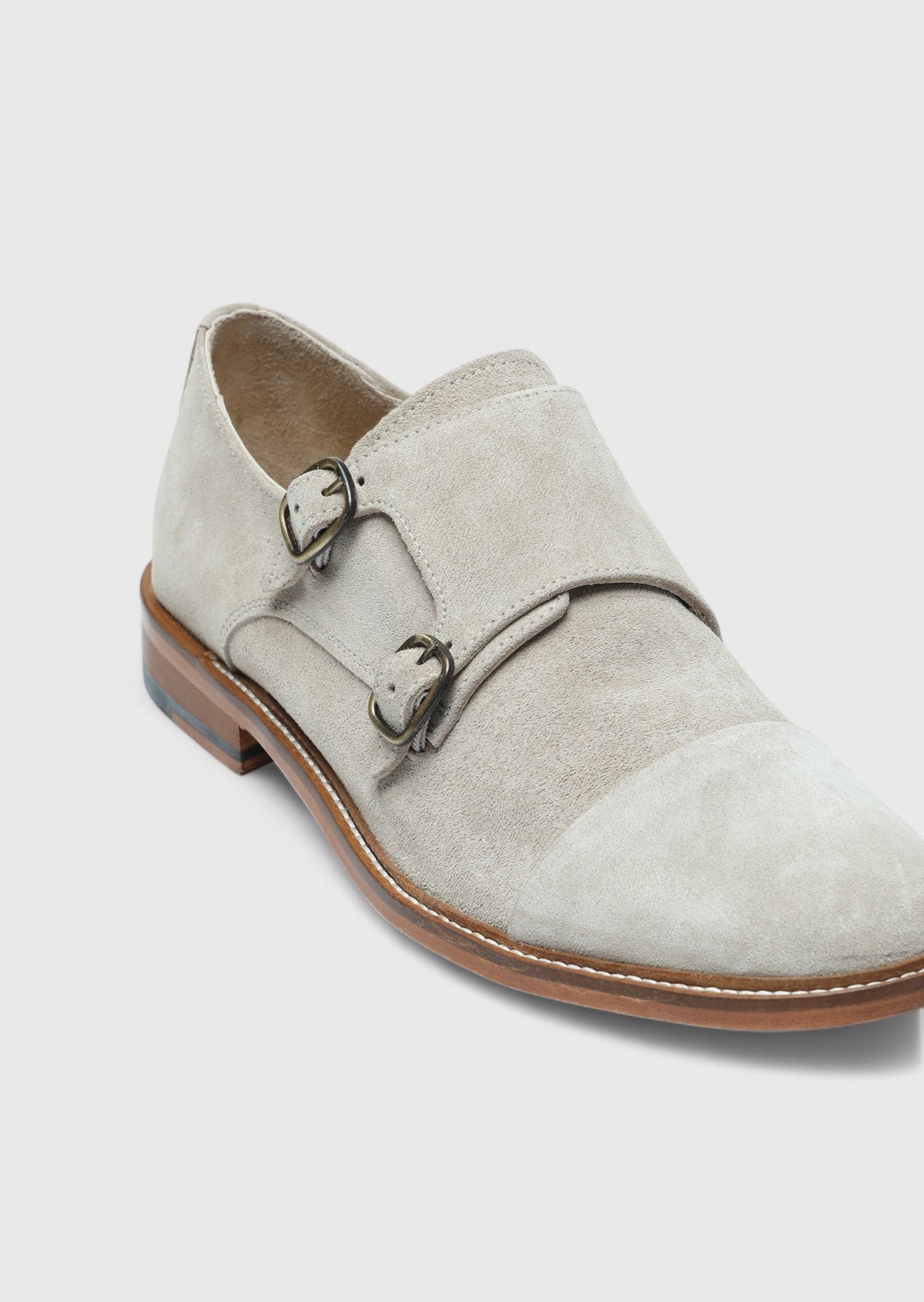 Bej Süet Klasik Loafer