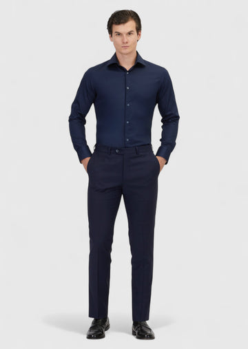 Saks Modern Fit Klasik Yün Karışımlı Pantolon