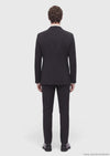 Siyah Shirt Shoulder Slim Fit %100 Yün Ceket