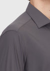 Bordo Düz Regular Fit Uzun Klasik Gömlek