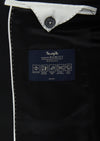 Siyah Düz Thin&taller Slim Fit %100 Yün Takım Elbise