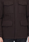 Bordo Regular Fit Micro Jel Elyaflı Spor Ceket