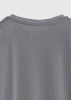 Gri Düz T-Shirt