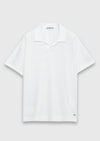 Beyaz Düz %100 Keten T-Shirt