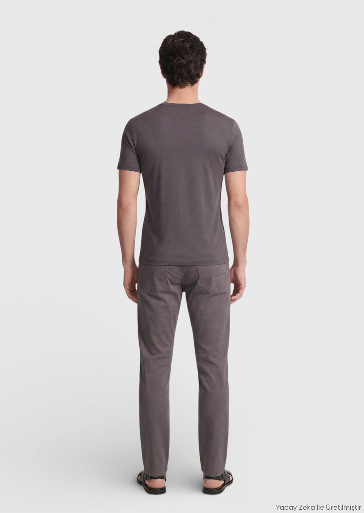 Mürdüm Düz Sweatshırt