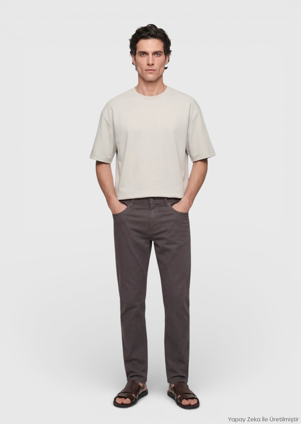 Stone Plain Sweatshirt