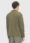 Haki Regular Fit Gizli Kapüşon Casual Teknik Mont