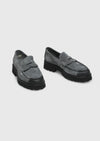 Antrasit Süet Casual Loafer