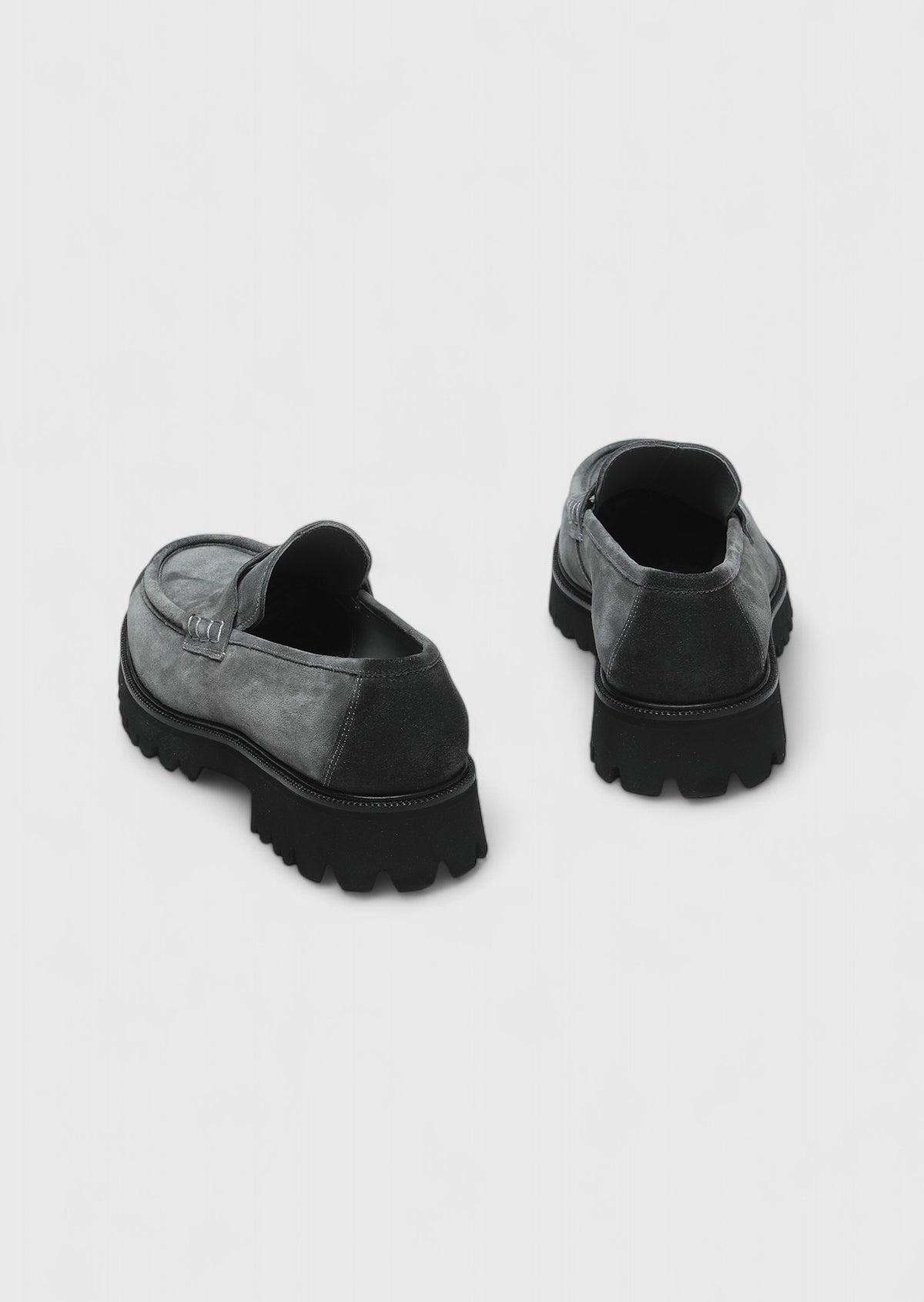 Antrasit Süet Casual Loafer
