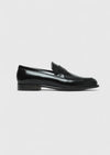 Siyah Deri Klasik Loafer