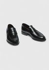 Siyah Deri Klasik Loafer
