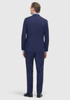 Lacivert Zeroweight Slim Fit Yün Karışımlı Takım Elbise