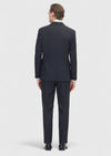 Siyah Mikro Zeroweight Slim Fit Yün Karışımlı Takım Elbise
