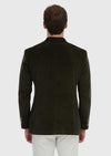 Haki Fitilli Zeroweight Slim Fit %100 Pamuk Ceket