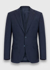 Lacivert Mikro Modern Fit %100 Yün Takım Elbise