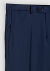 Saks Düz Regular Fit Klasik %100 Yün Pantolon