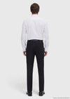 Siyah Modern Fit Klasik Yün Karışımlı Pantolon