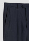 Antrasit Kareli Zeroweight Slim Fit %100 Yün Takım Elbise