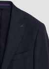 Antrasit Kareli Zeroweight Slim Fit %100 Yün Takım Elbise