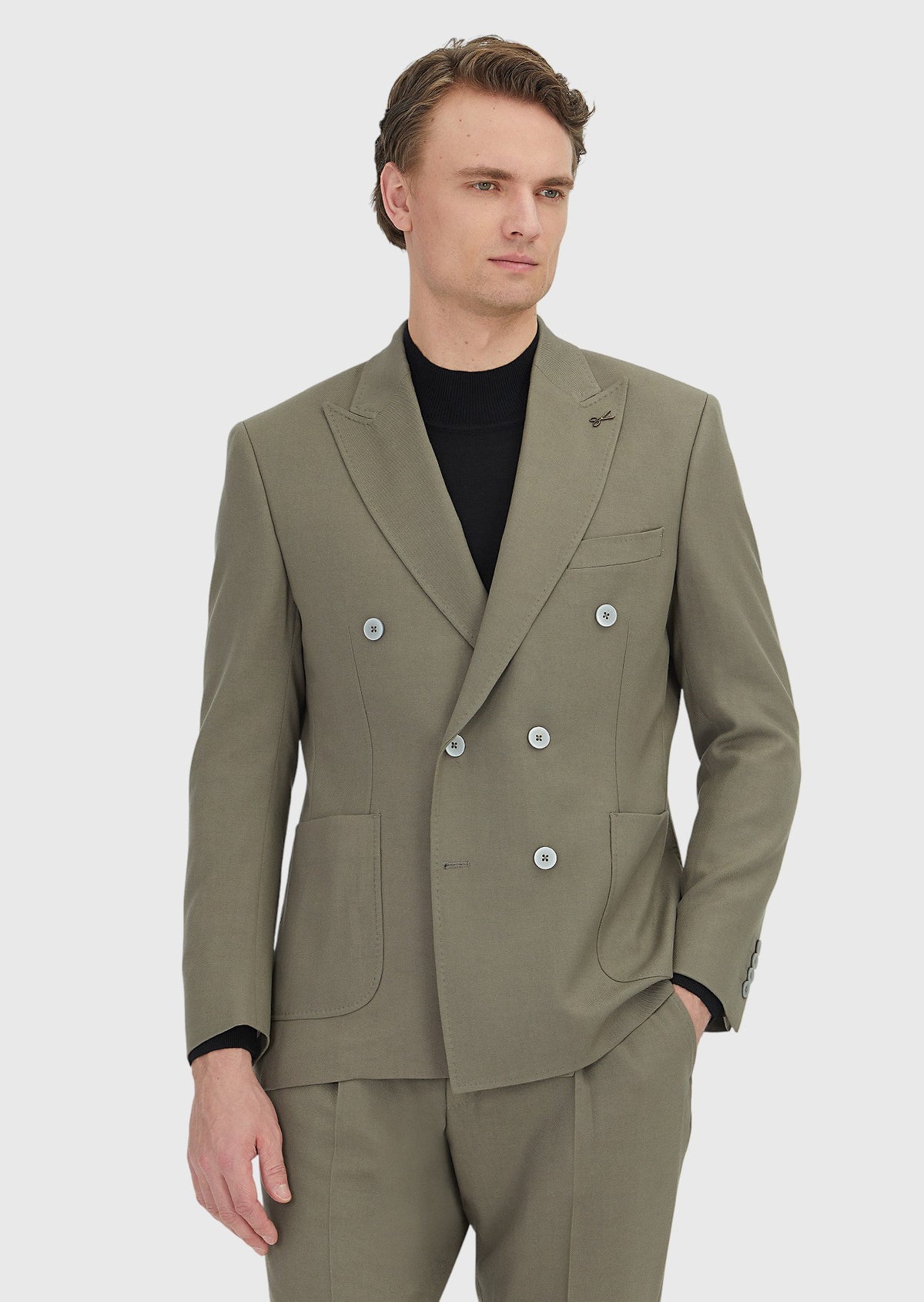 Vizon Zeroweight Slim Fit Yün Karışımlı Ceket