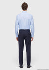 Lacivert Modern Fit Klasik Yün Karışımlı Pantolon