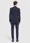 Lacivert Düz Thin&taller Slim Fit %100 Yün Takım Elbise